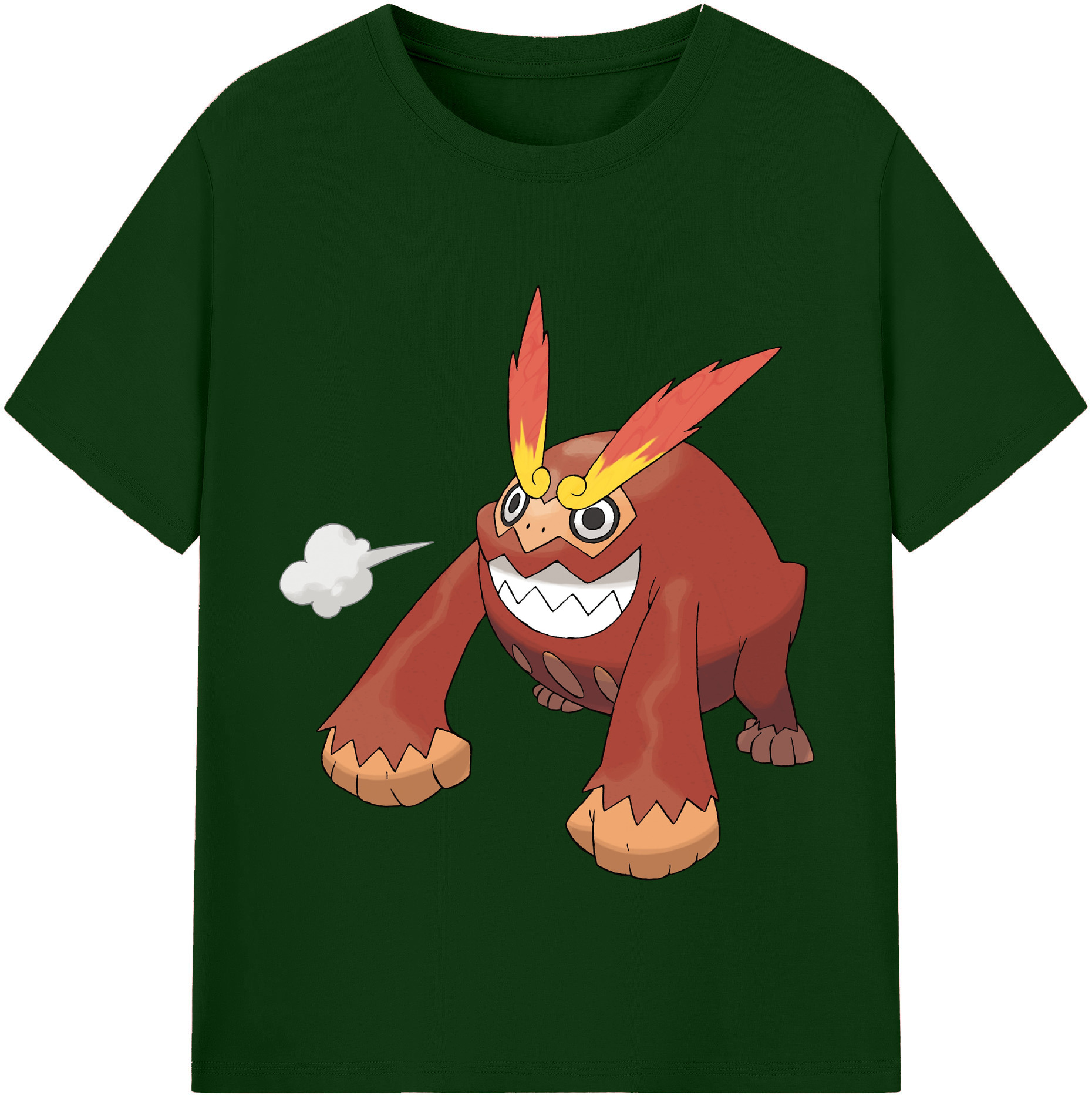（画像用） ポケットモンスター Pokémon 綿100％半袖Tシャツ（フロントプリント）